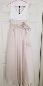 Aidan Mattox A-Line Satin Gown